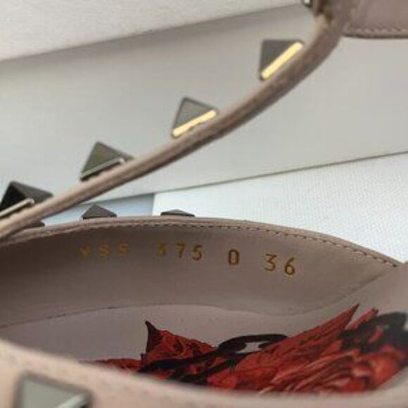 NIB Authentic Valentino Special Edition Pumps In Nude Pink - Picture 4 of 9